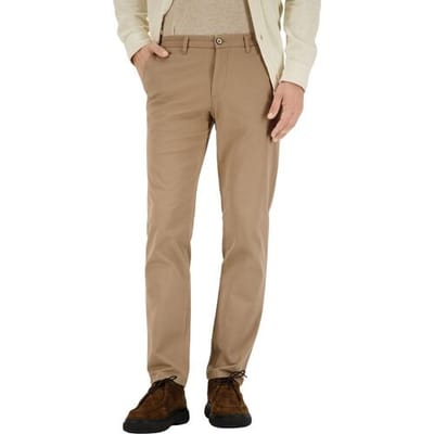 Gardeur Broek Bono Everyday Essential Gabardine Soft Touch Wearing Comfort Zand / male