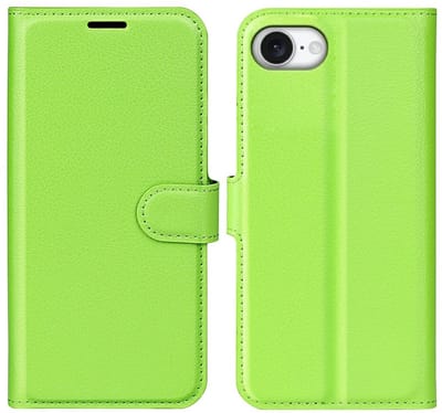 Coverup Hoesje - Geschikt voor iPhone 16e / 17e Hoesje - Coverup Book Case - Groen