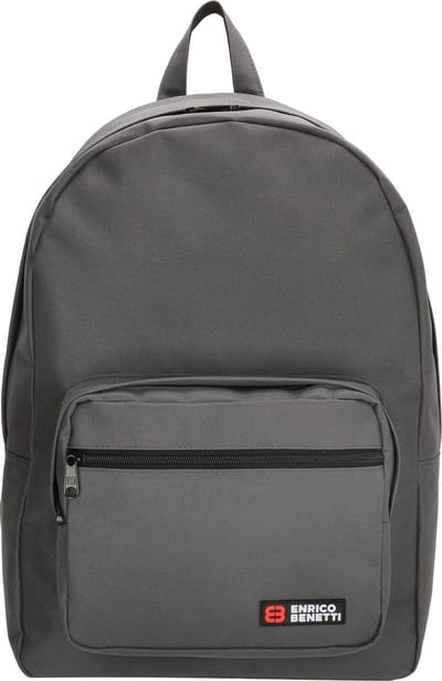 Enrico Benetti Amsterdam Rugzak - 21 liter, 15" laptopvak - 54669 - Grijs