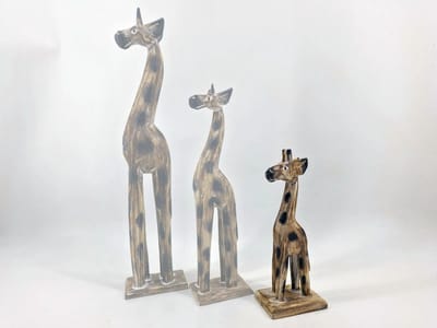 Girafe 20cm 20x6cm natural