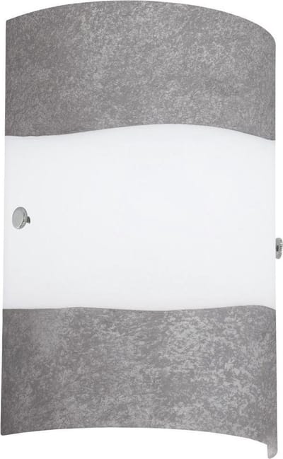 EGLO  Lagonia - Wandlamp - 1 Lichts - Nikkel-Mat - Grijs, Wit
