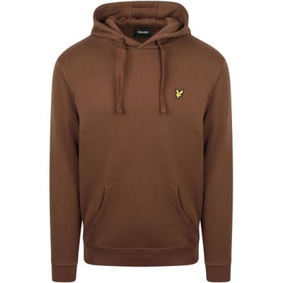 Lyle and Scott Hoodie Bruin - Maat S - Heren - Hoodies