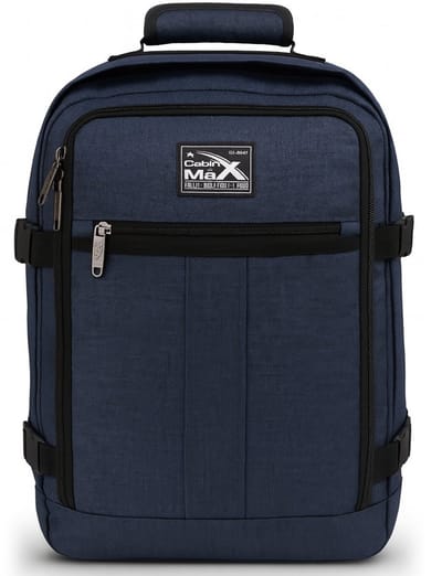 CabinMax Metz Reistas – Handbagage 24L Wizz Air – Rugzak Transavia – Schooltas - 40x30x20 cm – Compact Backpack – Lichtgewicht – Atlantic Bauw