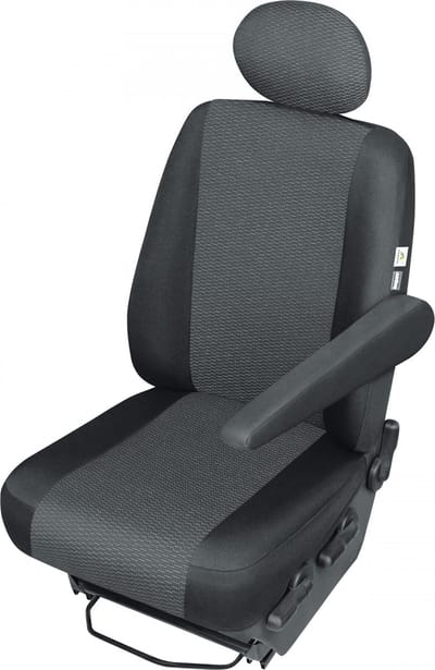 Pasvorm Auto stoelhoes voor bijrijdersstoel bedrijfswagens zoals Fiat Ducato / VW / Sprinter