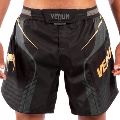 Venum Athletics Fightshorts Zwart Goud