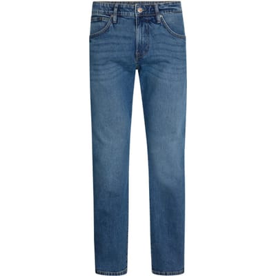 Petrol Industries blauwe heren jeans   Bleached wash wassing   Relaxed Fit   5-Pocket zakken   Knoop- en ritssluiting   Duurzaam   Regular waist Blauw