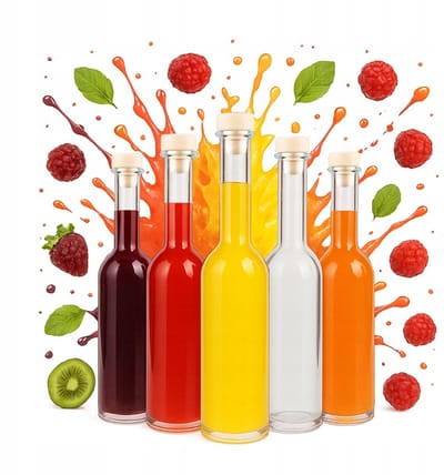Bimberek Fenice Serie - Glazen Fles - 100ml - Synthetische Kurk - Likoren en Wijn