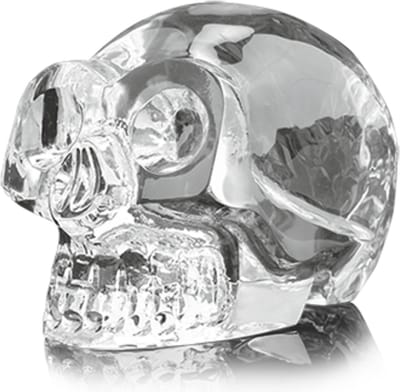 Feng shui schedel kristal medium
