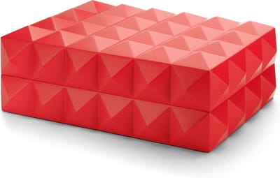Colibri Quasar Humidor - Sigarendoos met Twee Verdelers - 40-45 Sigaren - Cedar Hout - Rood