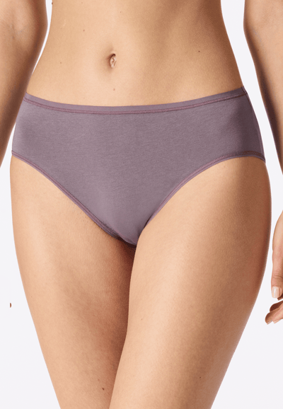 Schiesser 3PACK Slip Essentials Dames Onderbroek - mauve