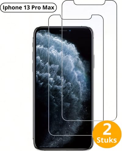 Nivard Telefoon Glasplaatje - Beschermglas - Glaasje - Screen Protector - Screenprotector - Extra Sterk - Shockproof - Premium Protection - Geschikt Voor Iphone 13 Pro Max