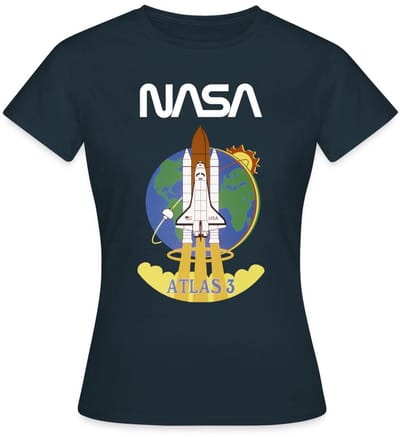 NASA Atlas 3 T-Shirt Dames