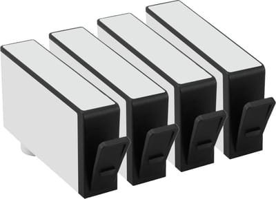 Huismerk geschikt voor HP 364XL inktcartridges - 4X Zwart - Geschikt voor Deskjet 3070A - 3520 - Photosmart 5510 - 5515 - 5520 - 6510 - 7520