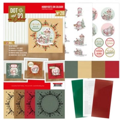 Dot And Do On Colour 28 - Yvonne Creations - Christmas Scenery