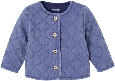 Vertbaudet Jas - baby - meisjes - denim