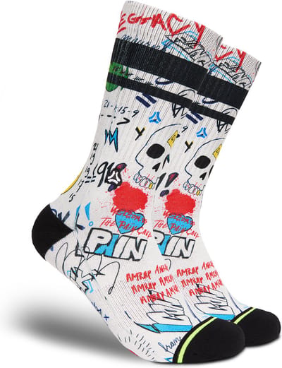 FLINCK Sportsokken - Pain Cave - Maat 42-44 - Unisex - Heren Sokken - Dames Sokken - Naadloze sokken - Crossfit Sokken - Hardloop Sokken - Hyrox Sokken - Fietssokken