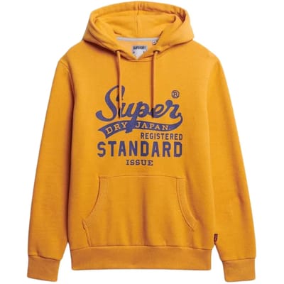 Superdry - Standard Script-hoodie - Heren - Hoodies