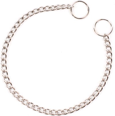 Duvoplus - Halsband Voor Dieren - Hond - Sliphalsband 1 Rij, Verchroomd 50cm - 1st