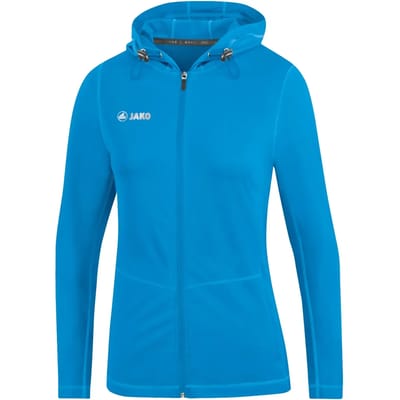 Jako Run 2.0 Jas Met Kap Dames - Jako Blauw | Maat: 34