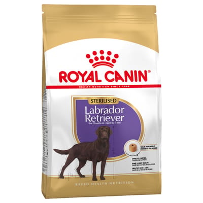 2x12kg Labrador Retriever Adult Sterilised Royal Canin Breed Hondenvoer