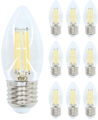 Bemko Premium LED Lamp E27 - vervangt 50W (6W) - 700lm - 2700K Warm Wit - 230V - 10 stuks