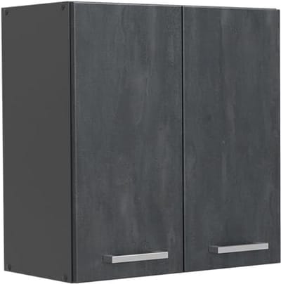 Hangkast Keuken Zwart Beton 60 cm Modulair