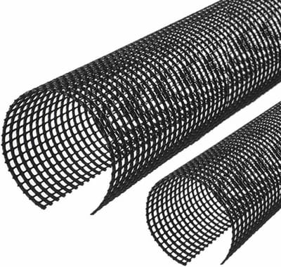 Dakgoot Bescherming - Bladpreventie Raster - Voorkom Verstoppingen - UV-bestendig HDPE - 5 Meter XXL - Zwart