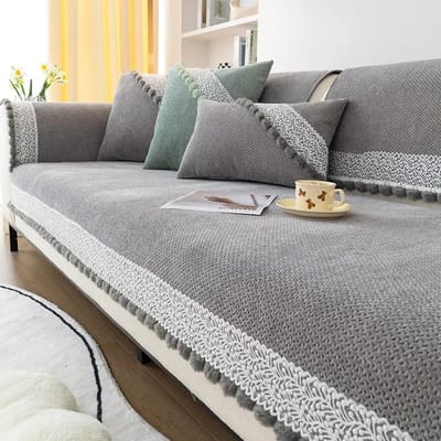 Vier Seizoenen Universele bal kwasten Bankkussen Modern Eenvoudige Stijl Bankkussen Huishouden Woonkamer Antislip Bankkussen 70x70cm 1pcs