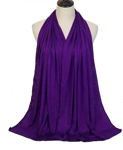 Bovista Hoofddoek - Hijab - Dames - Abaya - Sjaal - Islamitische Kleding - Moslim Kleding - Alhamdulillah - Paars