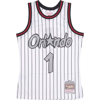 Basketbaltanktop voor heren Nba Cracked Cement Swingman Jersey Hardwood Classics No 1 Penny Hardaway Orlmag Wit