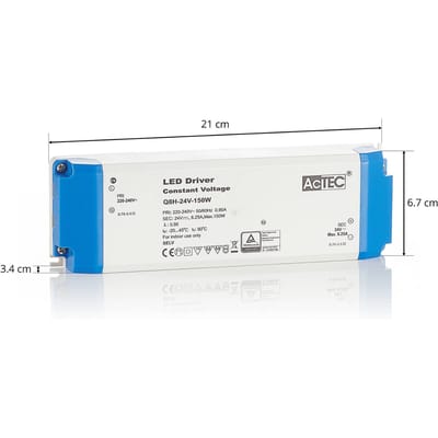 AcTEC Q8H LED driver CV 24V, 150W