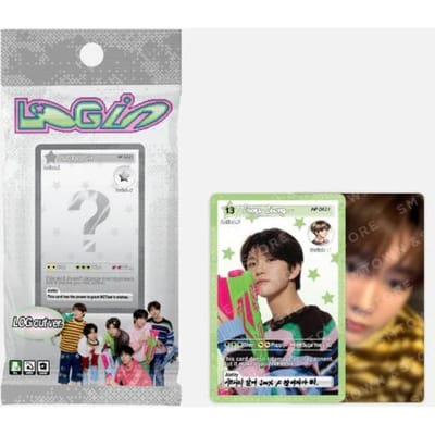 NCT WISH - Tournée Asiatique 2025 'LOG in SEOUL' MD OFFICIEL, Carte à Collectionner Ver.B