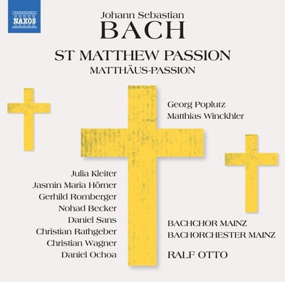 Bachchor Mainz, Bachorchester Mainz & Ralf Otto - J.S. Bach: St. Matthew Passion (3 CD)