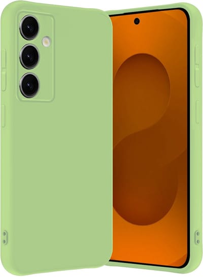 Hoes - Geschikt voor Samsung Galaxy S25 - Sterk & Shockproof - Hoesje Cover - Siliconen Case - Groen
