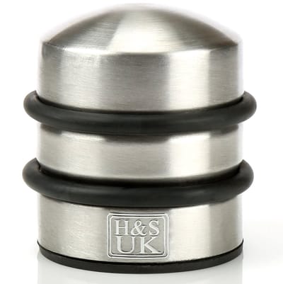 Dailygoody - Deurstopper - Robuust en zwaar - Elegante koepelvorm - Staal - Voor elke deur - Ideaal voor woninginrichting