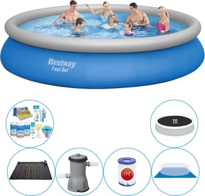 Fast Set Rond 457x84 cm - Zwembad Combinatie Deal