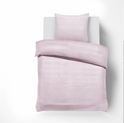 Husch Dekbedovertrek - Embossed Croco - 140x200/220 - Roze