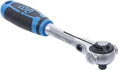 Ratelsleutel met kogelkop - 63 mm (1/4") voor professioneel gebruik