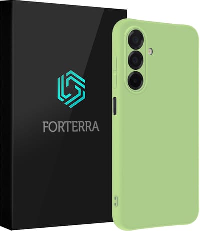 Hoesje Geschikt voor Samsung Galaxy A26 - Sterk & Shockproof - Siliconen Case - Hoes Cover - Groen