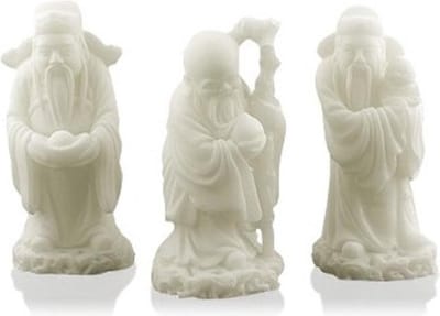 Sneeuwkwarts Beeldjes Fu Lu Sho (Set van 3)