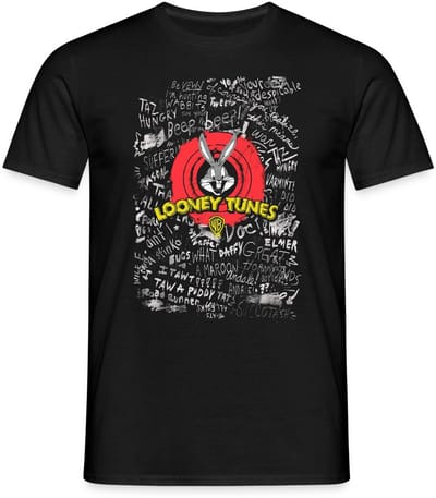 Looney Tunes Scribbles T-Shirt Heren