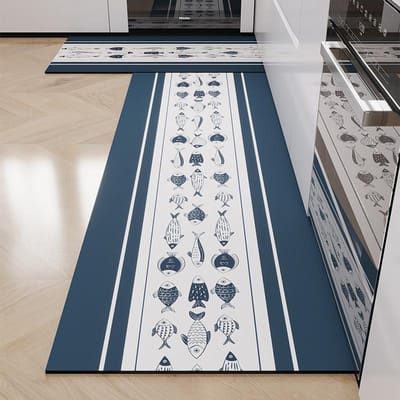 Keukenvloermat Diatomeeënaarde Makkelijk Schoon Te Maken Voetmat Hoge Kwaliteit Vuilafstotend Antislipmat Huishouden Lange Strook Waterabsorberende Vloermat 40 * 60Cm