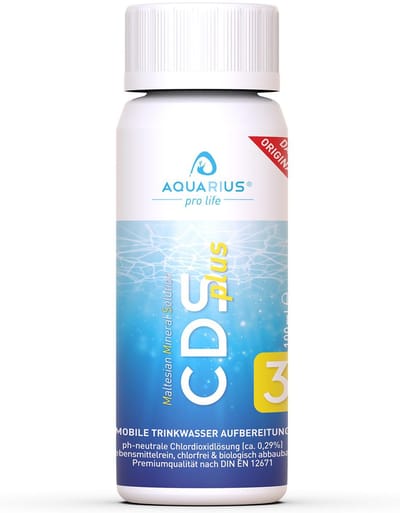 AQUARIUS pro life – CDSplus – chloordioxide 2 componenten – 100 ml