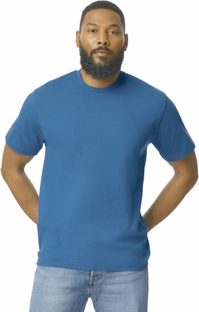 Gildan Heren-T-shirt Softstyle Midweight GI65000 - Royal - S