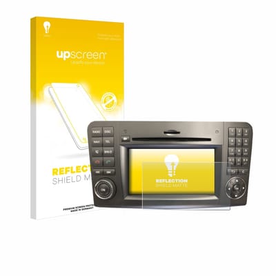 upscreen - Screenprotector voor Mercedes-Benz Comand APS 2.5 - Folie Beschermfolie anti glare matte