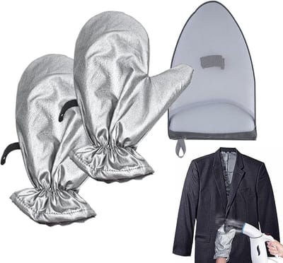 Stoomhandschoenen - Stoomstrijkaccessoires - Kleding Stomen - Waterdicht Hittebestendig - 29x23x1 cm