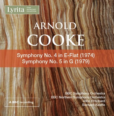 BBC Symphony Orchestra, John Pritchard & Berna Keeffe - Cooke: Symphony No. 4 In E Flat (1975) | Symphony No. 5 In G (1979) (CD)