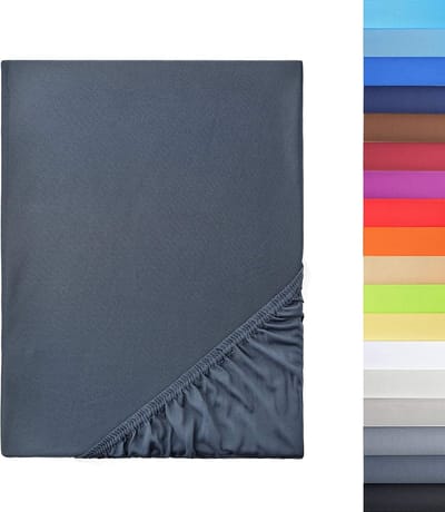 hoeslaken, 100% katoen, Cotton Soft and Cozy Fitted Sheet