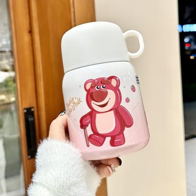 Geïsoleerde Lunchbox Stoofpotbeker Kantoorvrouw met Rijst Roestvrijstalen Stoofpot Super Lange Geïsoleerde Lunchbox Emmer Nieuw 500ml