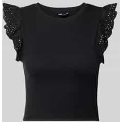 ONLY - ONLMATHILDA S/L LACE DETAIL TOP JRS NOOS - Meisjes - Tops